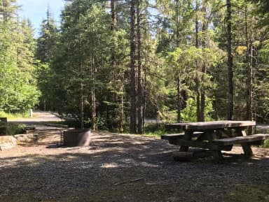 Site 061 at Mendenhall Campground