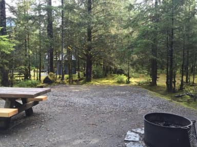 Site 022 at Mendenhall Campground