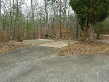 Site 002 at Toto Creek Campground