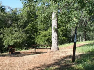 Chamise Sites 145-161 · Site 153 at Tuttletown Recreation Area