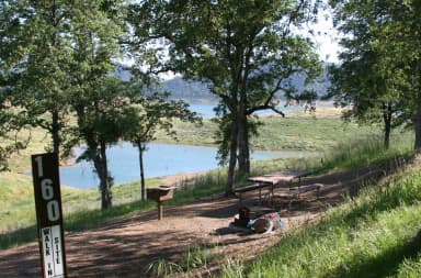 Chamise Sites 145-161 · Site 160 at Tuttletown Recreation Area