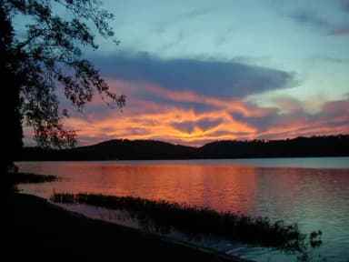 Sunset Piney Bay