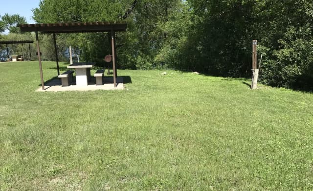 RV parking and hookup area