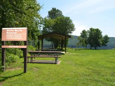 Site Birch at Surry Mountain Lake Beach