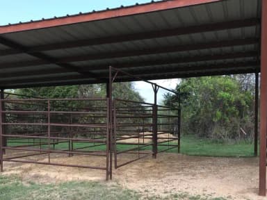Two stalls located at site