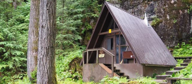MOUNT FLEMER CABIN EXTERIOR