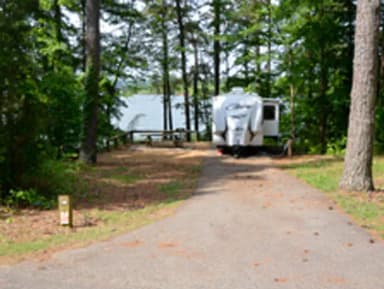 Victoria Campground, campsite 14
