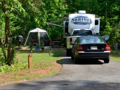 Victoria Campground Site 06