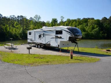 Campsite view.