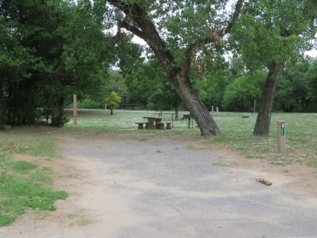 Site 22 Longdale Campground