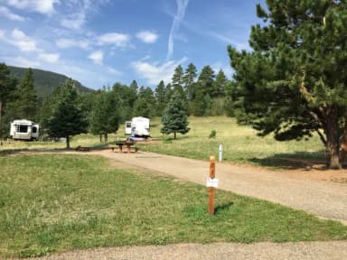 Loop LAKE · Site 016 at La Vista Campground - Lake Isabel