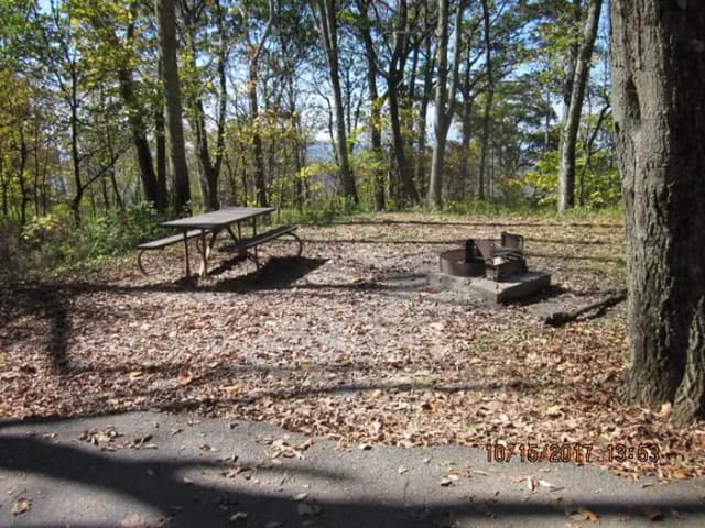 Loft Mountain Campground - Site A56