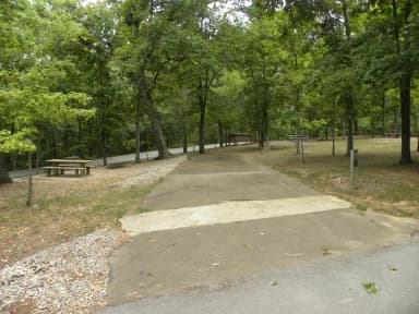 Site A01 at Bluff View(Clearwater Lake)