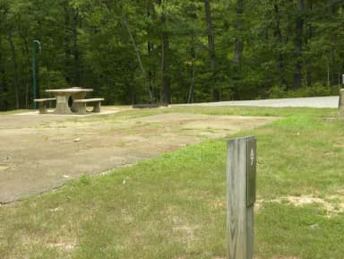 Site A07 at Bluff View(Clearwater Lake)