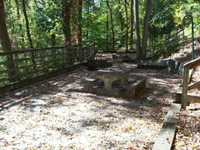 Loop FCRE · Site 42 at Fishing Creek Campground