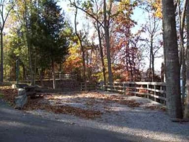 Site 09 at Fall Creek Campground