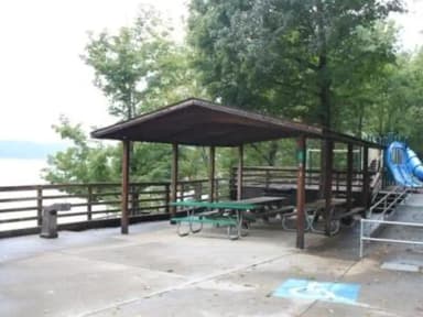 Site A100 at Fall Creek Campground