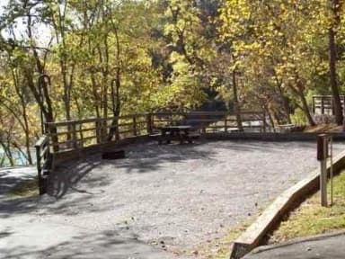 Loop WAIT · Site 12 at Waitsboro Campground