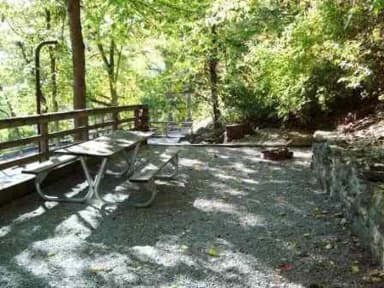 Loop WAIT · Site 20 at Waitsboro Campground