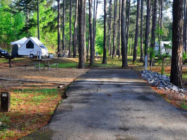 Sweetwater Campground, campsite #60.