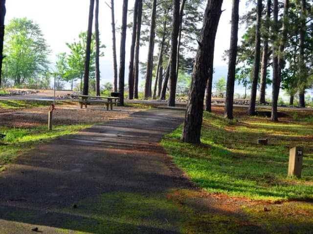 Sweetwater Campground, campsite #76.