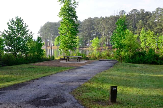 Sweetwater Campground, campsite #80.