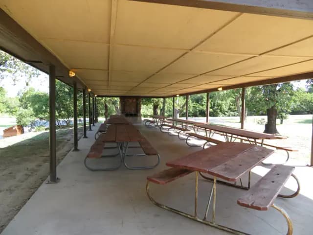 Group Shelter in Longdale Campground