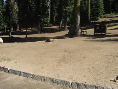 Site 87, no generator loop, partial shade