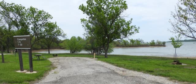 Site 7 in Turkey Point Campground