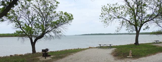 Site 13 in Turkey Point Campground