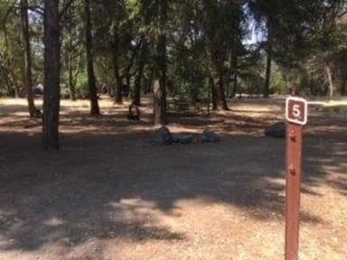 Site B005 at Bushay Recreation Area