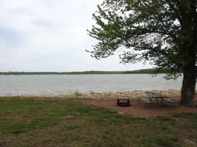Site 18 in Turkey Point Campground