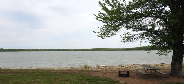 Site 18 in Turkey Point Campground