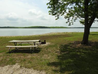 Site 21 in Turkey Point Campground