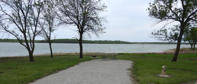 Site 22 in Turkey Point Campground