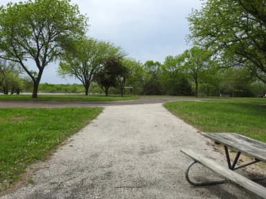 Site 25 in Turkey Point Campground