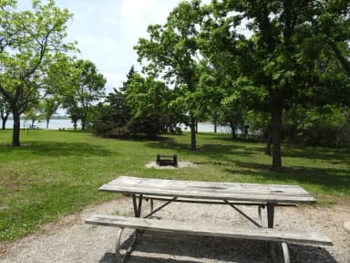 Site 28 in Turkey Point Campground