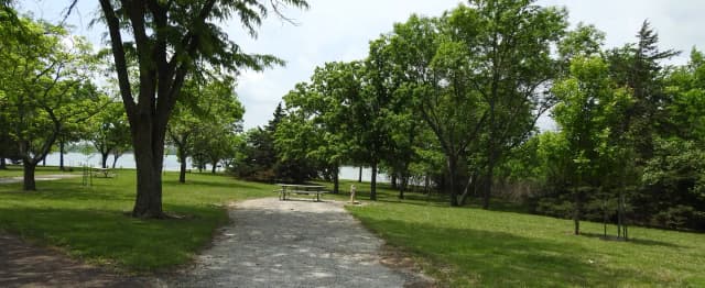 Site 28 in Turkey Point Campground