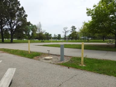 Site 45 in Turkey Point Campground