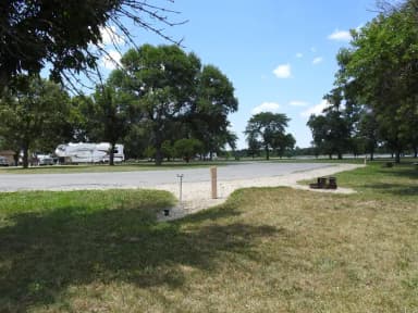 Site 9 in Outlet Campground
