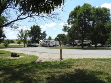 Site 10 in Outlet Campground