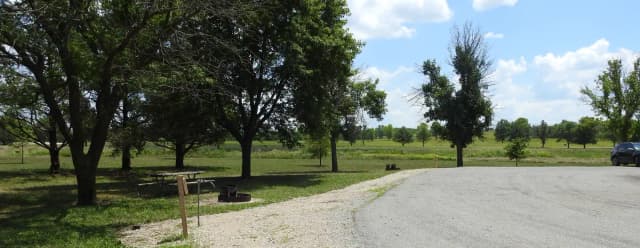 Site 10 in Outlet Campground