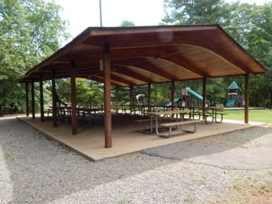 Shelter/Overlook · Site 001 at Philpott Park