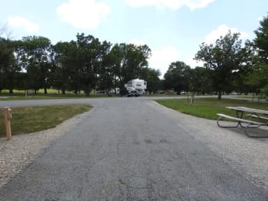 Site 25 in Outlet Campground