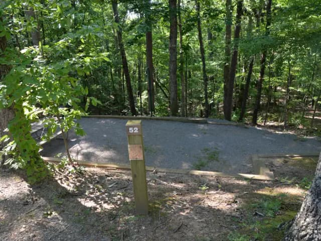 DMT. · Site 52 at Doll Mountain Campground