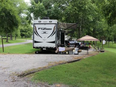 Campsite 21 Defeated Creek Campground