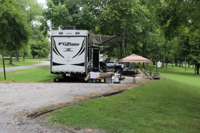 Campsite 21 Defeated Creek Campground
