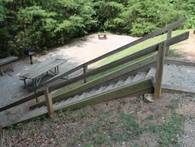 Loop A · Site 57 at Bandits Roost