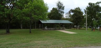 Site Day Use Pavilion 1 at Kiamichi Park