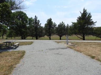 Site 100 in Outlet Campground